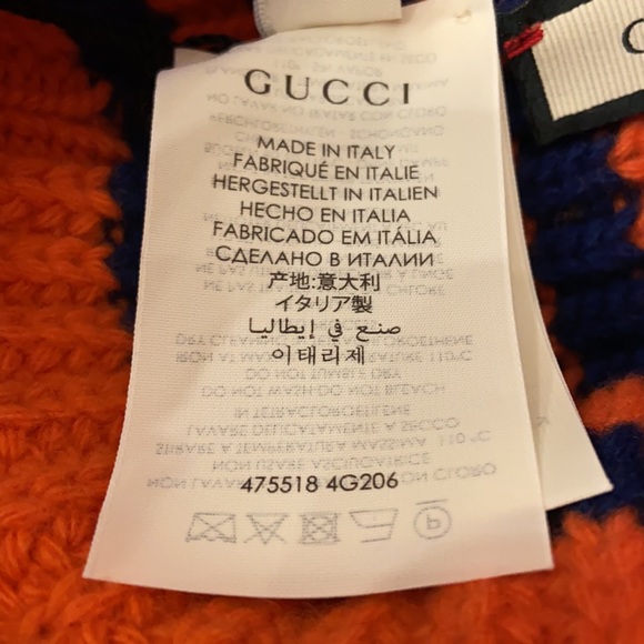 Authentic BNWT Gucci K2 Knit Hat - Picture 7 of 14
